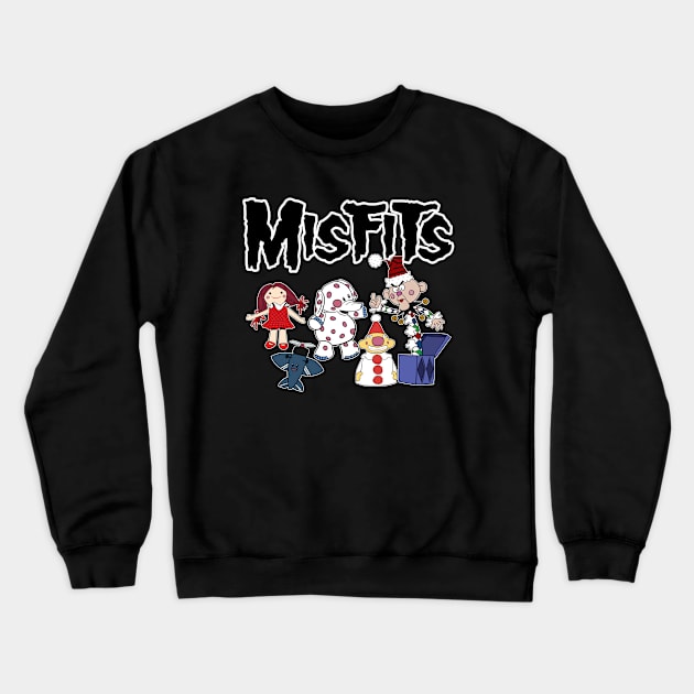 Misfit Toys Crewneck Sweatshirt by Tee Arcade